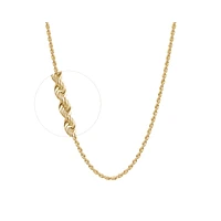 YELLOW GOLD BRACELET - 7.25"X2.7MM