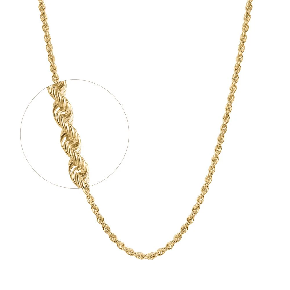 10K YELLOW GOLD CHAIN- 22’’