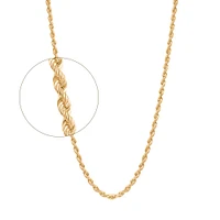 10K YELLOW GOLD CHAIN – 22’’