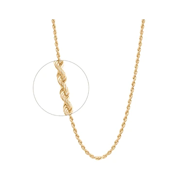 10K YELLOW GOLD CHAIN – 24