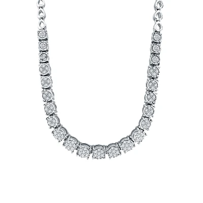 DIAMONDS 10K GOLD NECKLACE