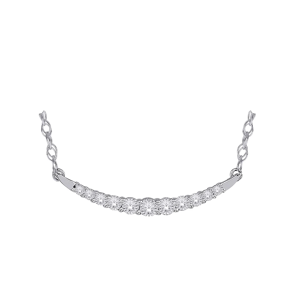 DIAMONDS 10K GOLD NECKLACE