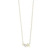 10K YELLOW GOLD NECKLACE – 17