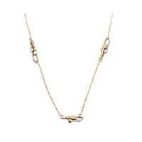 COLLIER EN OR 2 TONS 10K – 18