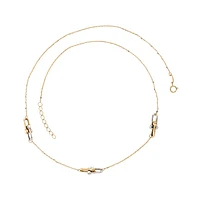 COLLIER EN OR 2 TONS 10K – 18