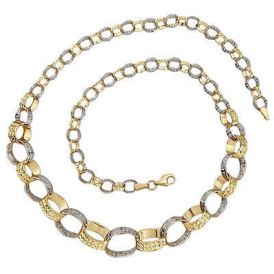 10K YELLOW GOLD NECKLACE – 17’