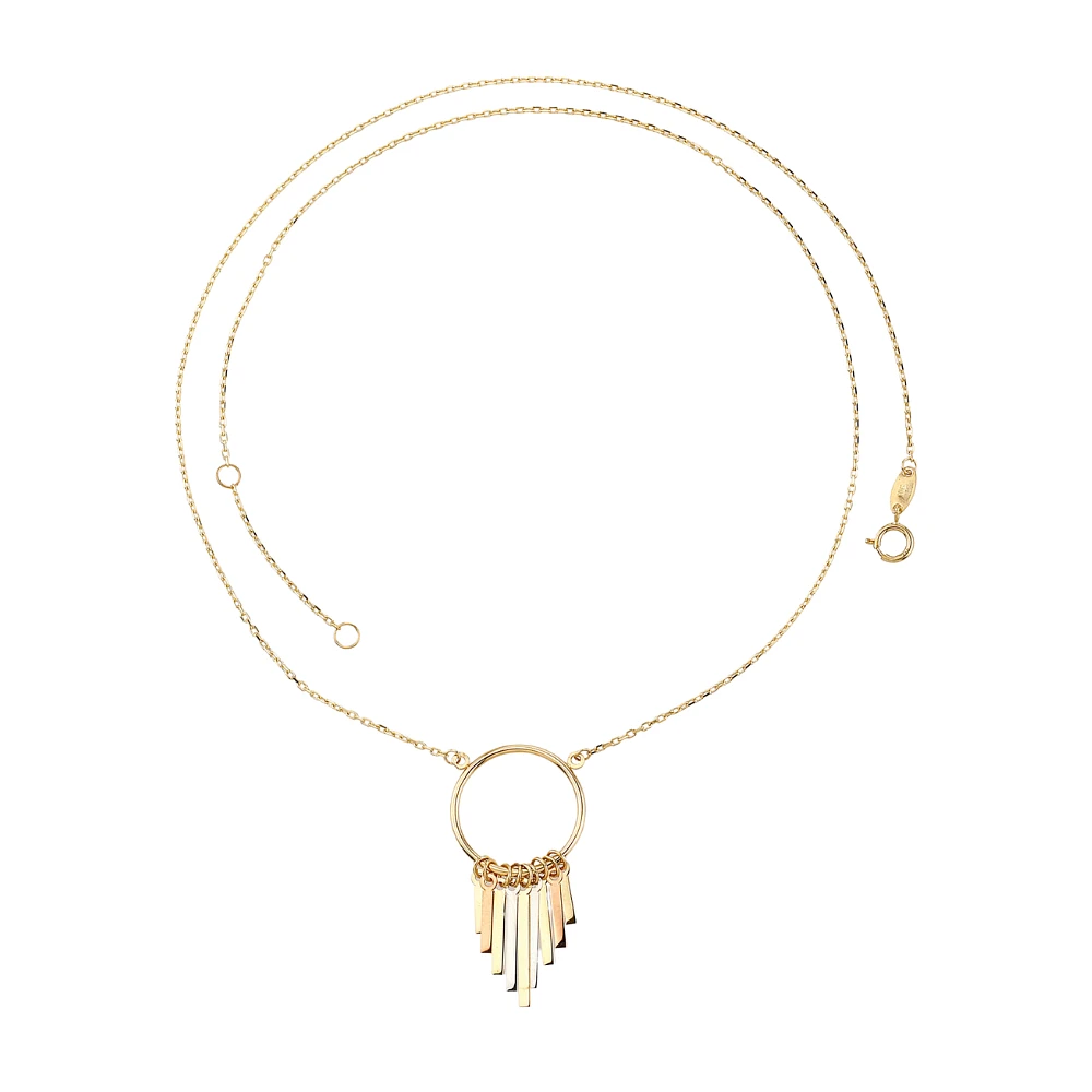 COLLIER EN OR 3 TONS 10K – 18’’