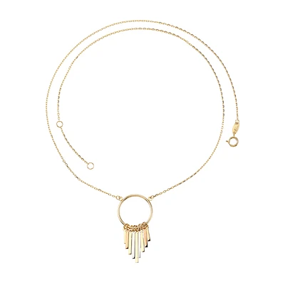 COLLIER EN OR 3 TONS 10K – 18’’
