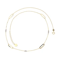 COLLIER EN OR 2 TONS 10K – 18