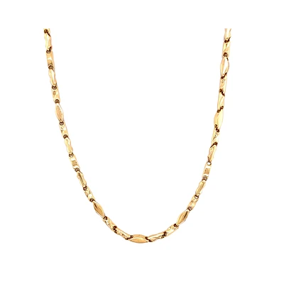 10K YELLOW GOLD NECKLACE - 18''