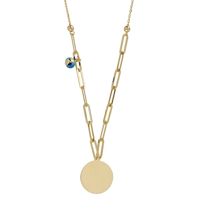 10K YELLOW GOLD NECKLACE – 18’’