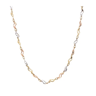 COLLIER EN OR 3 TONS 10K – 18’’