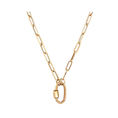 COLLIER 10K JAUNE - 18''
