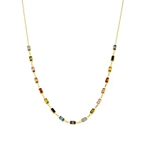14K YELLOW GOLD NECKLACE - 18''