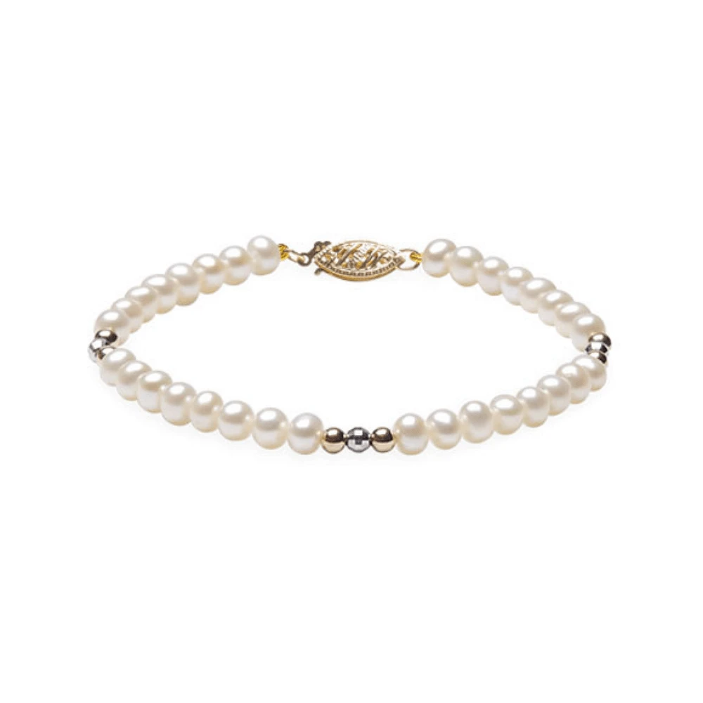 10K YELLOW GOLD BRACELET - 7.25''