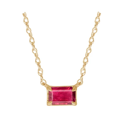 10K YELLOW GOLD NECKLACE