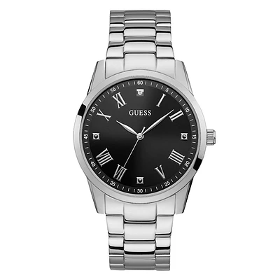 GUESS VERTEX WATCH WITH DIAMOND 42M