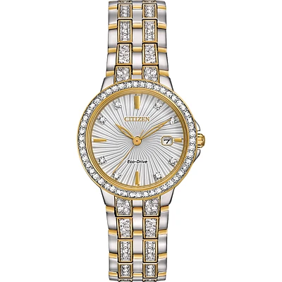 CITIZEN ''SILHOUETTE CRYSTAL'' WATC