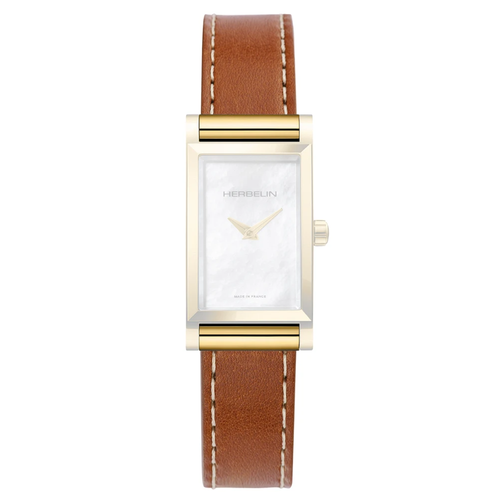 ANTARÈS CARAMEL LEATHER BRACELET