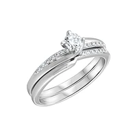 JONC OR BLANC 14K