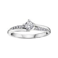 JONC OR BLANC 14K
