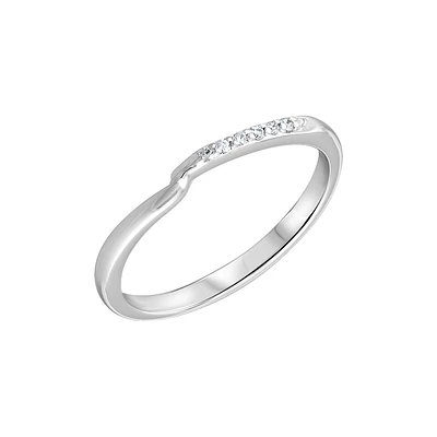 JONC OR BLANC 14K