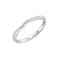JONC OR BLANC 14K
