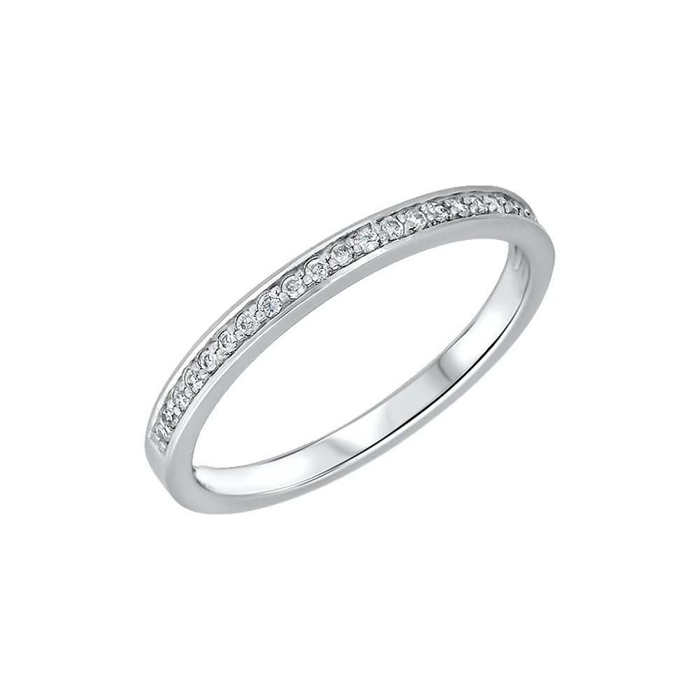 JONC DE MARIAGE OR BLANC 10K