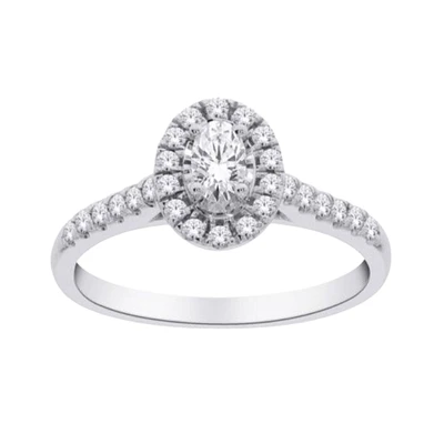 RING FOR WOMEN 10K WHITE GOLD