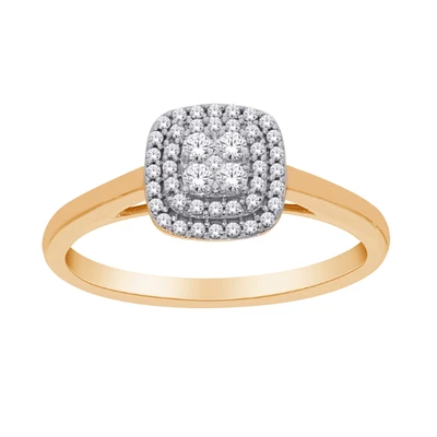10K 2 TONE GOLD WEDDING RING