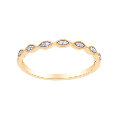 10K YELLOW GOLD WEDDING BAND