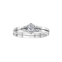10K WHITE WEDDING RING