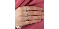 10K WHITE WEDDING RING