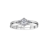 WEDDING BAND 10K WHITE GOLD
