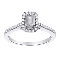14K GOLD RING WITH DIAMONDS