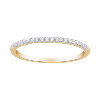 10K YELLOW GOLD BAND