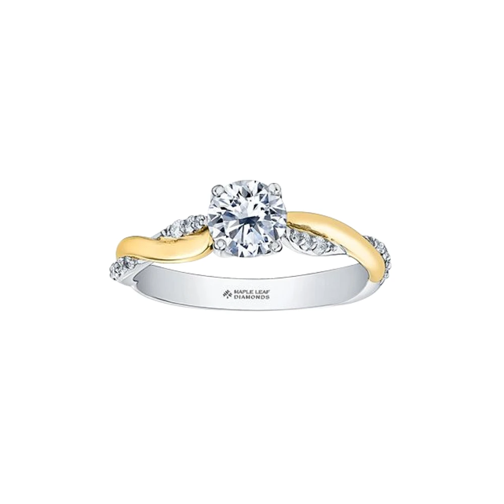 BAGUE EN OR 14K POUR FEMME
