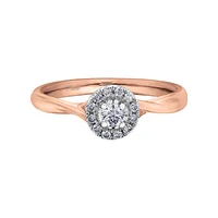 2 TONE 10K GOLD RING FOR WOMEN