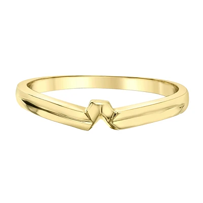 10K YELLOW GOLD BAND