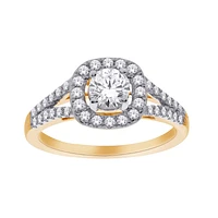 BAGUE OR 2 TONS 14K