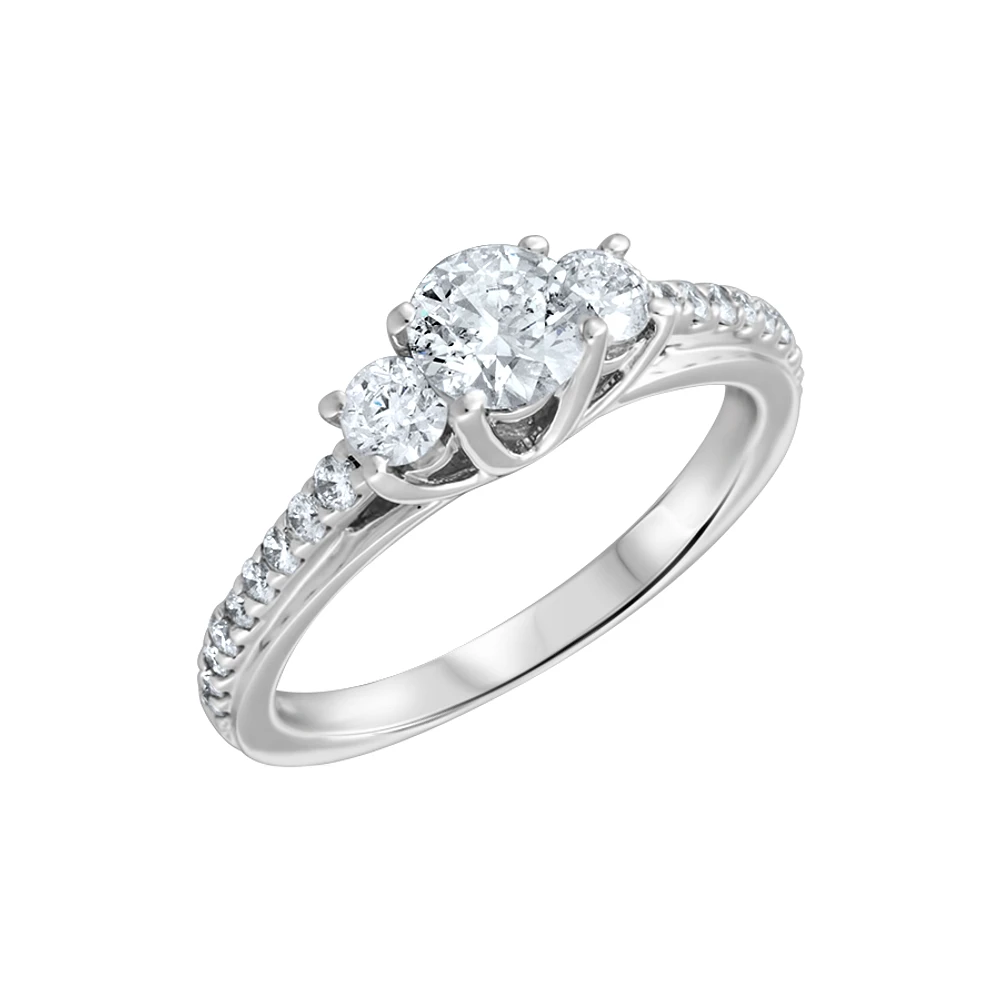 14K WHITE GOLD RING