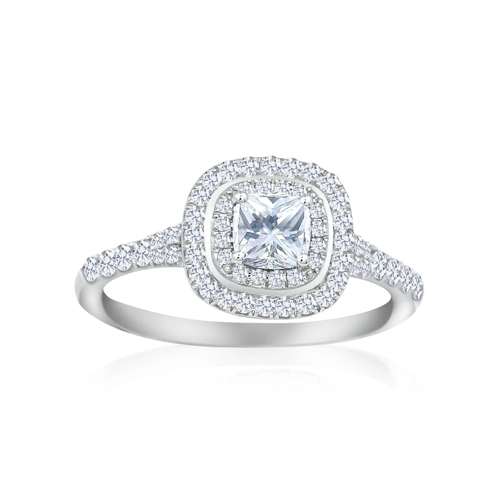 14K WHITE GOLD RING