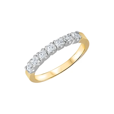 BAGUE OR 2 TONS 10K