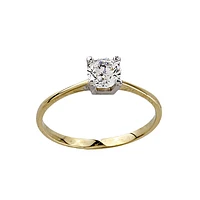 10K GOLD RING- RHODIUM
