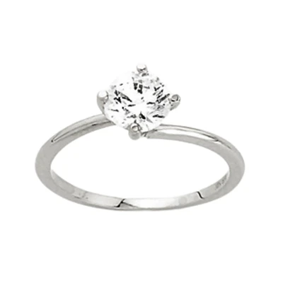 10K WHITE GOLD RING