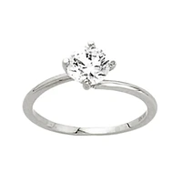 10K WHITE GOLD RING