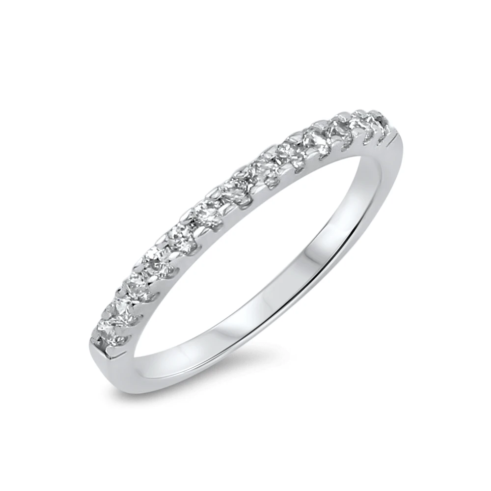 10K WHITE GOLD RING