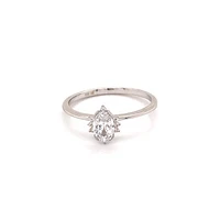 10K GOLD RING- ZIRCONIUM