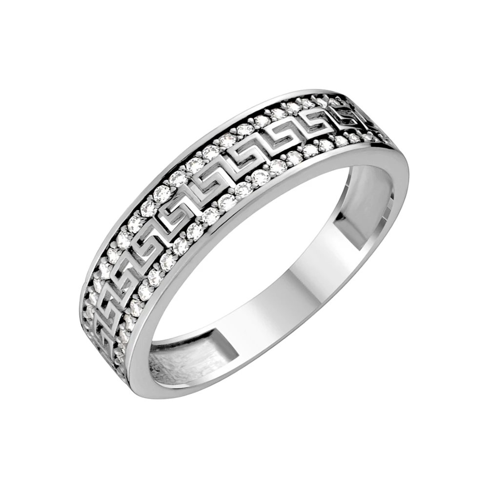 10K WHITE GOLD RING