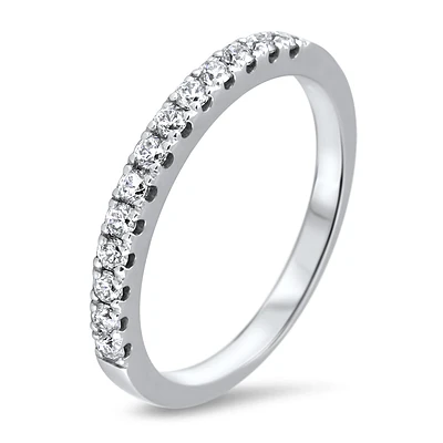 10K WHITE GOLD RING